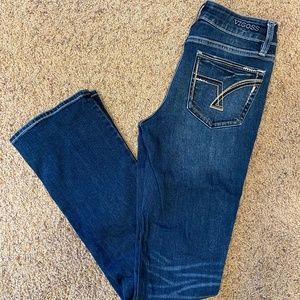 Vigoss Boot Cut size 0 Long jeans EUC